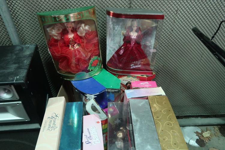 'Approximately $100,000' of stolen property recovered by LMPD on Jan. 9, 2020 (Barbies)