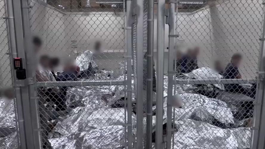 Migrants at the U.S. southern border