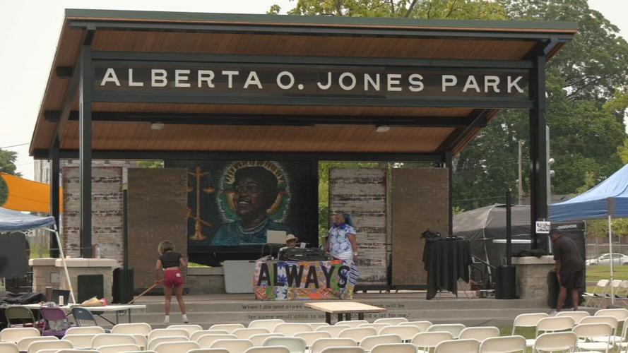 ALBERTA O JONES PARK DAY