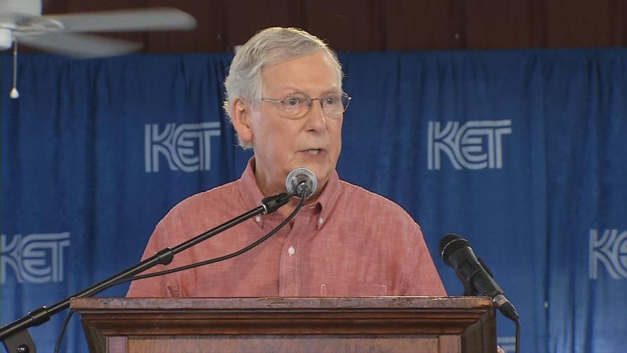 Mitch McConnell at Fancy Farm
