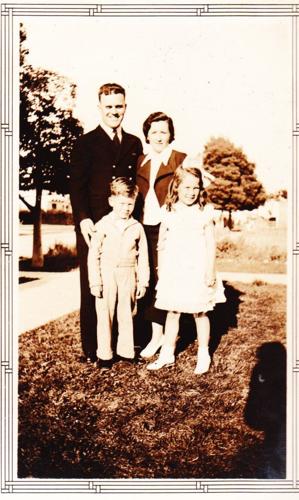 James Thomas Cheshire and his family