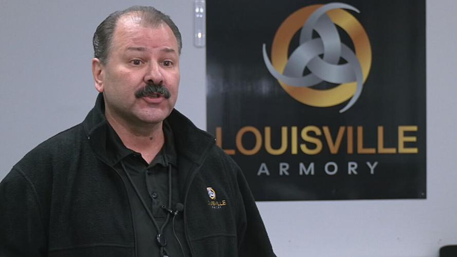 Ken Pagano, the training director at Louisville Armory