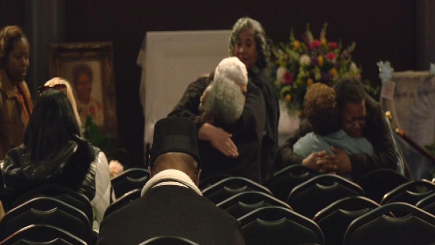 Shirley Mae Beard lies in repose at Kentucky Derby Museum 1-24-25