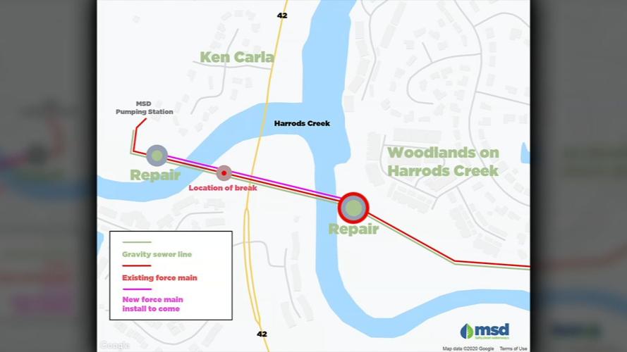 Harrods Creek MSD Map.png