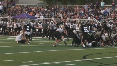 Ballard blocked kick against Male