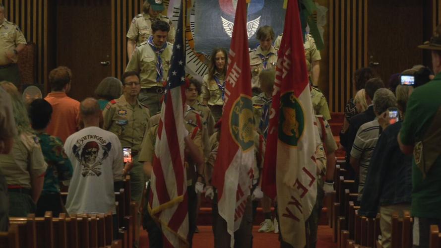 Eagle Scout convocation