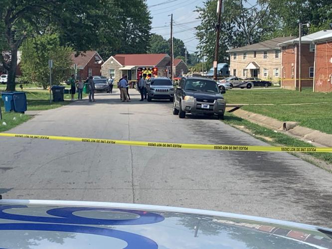 Scene of Norene Lane shooting on Aug. 24, 2021