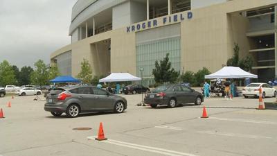 UK Kroger field COVID-19 testing