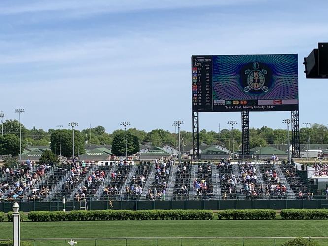 DERBY - STANDS BY THE TURF FIELD - 5-1-2021