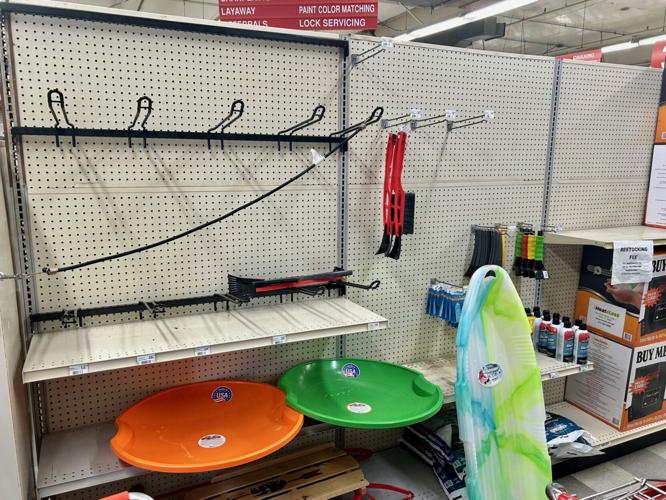 Snow sleds at a store in southern Indiana.jpg