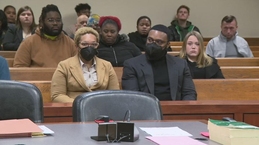 Joann Smith and Deangelo Thomas