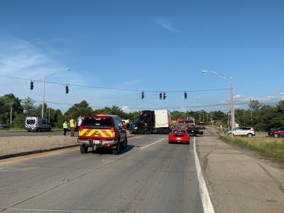 Crash at Outer Loop and I-65 North