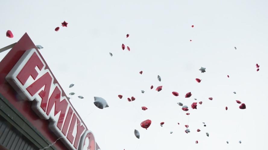 Balloon release for Jahlil Brown