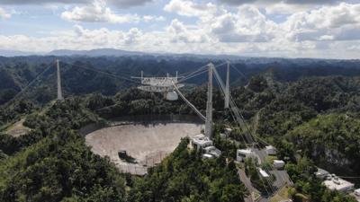 Large Telescope in Puerto Rico Collapses