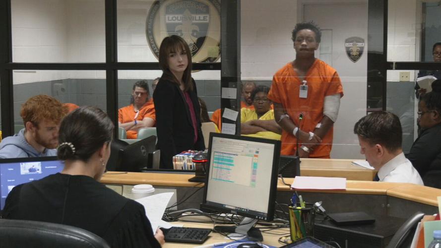 Jeremiah Robinson in Louisville court