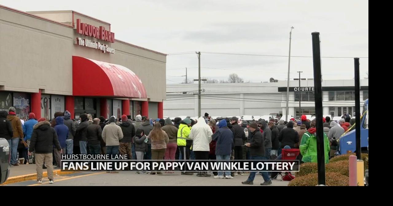 Liquor Barn holds lottery for rare Pappy Van Winkle bottles Wdrb