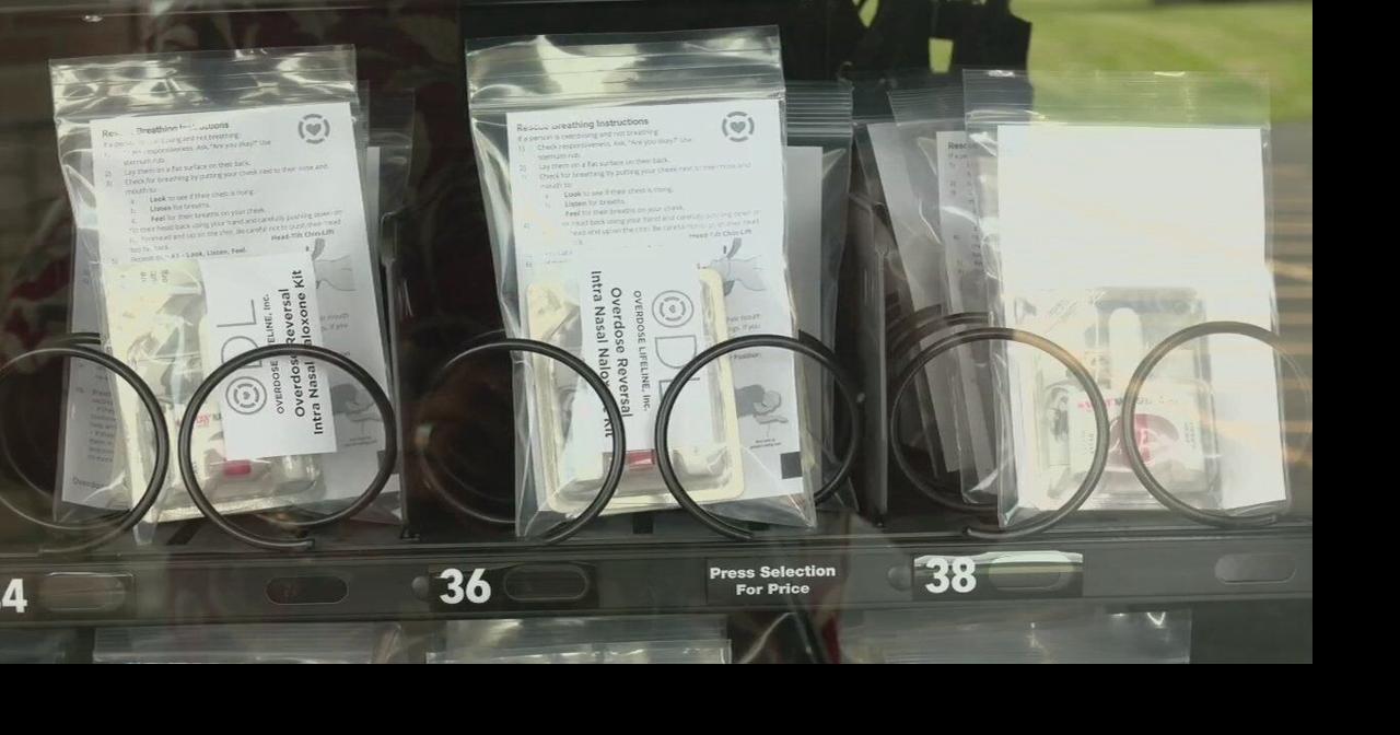 Narcan vending machines installed at southern Indiana health care