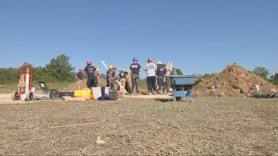 Bullitt County trench rescue training