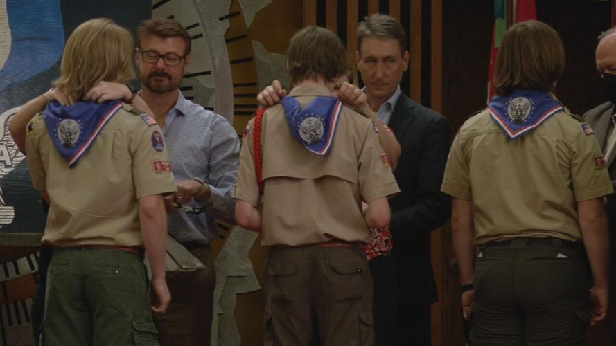 Eagle Scout convocation