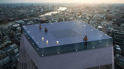 London infinity pool