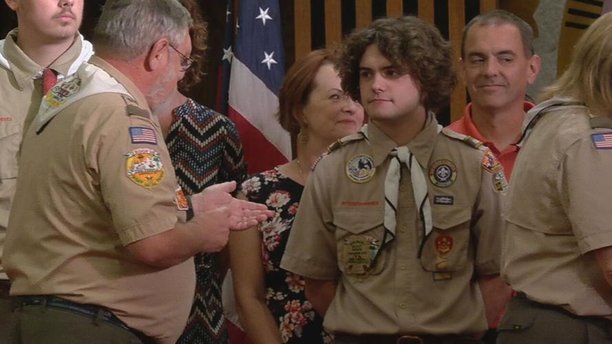 Eagle Scout convocation