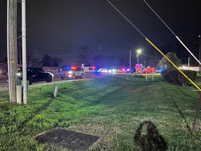 Fern Valley car wreck with LMPD officer - 4.2.25