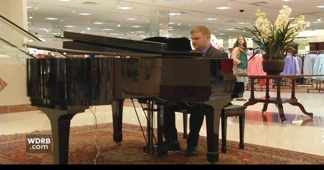 21-year-old piano player wows shoppers at Oxmoor Center's Von Maur, Archive
