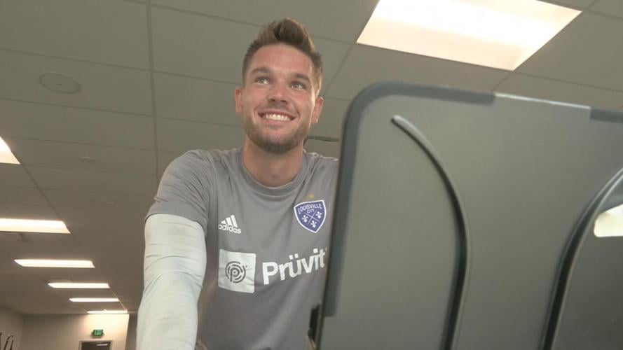 Oliver Semmle making the most of his opportunity at Louisville City