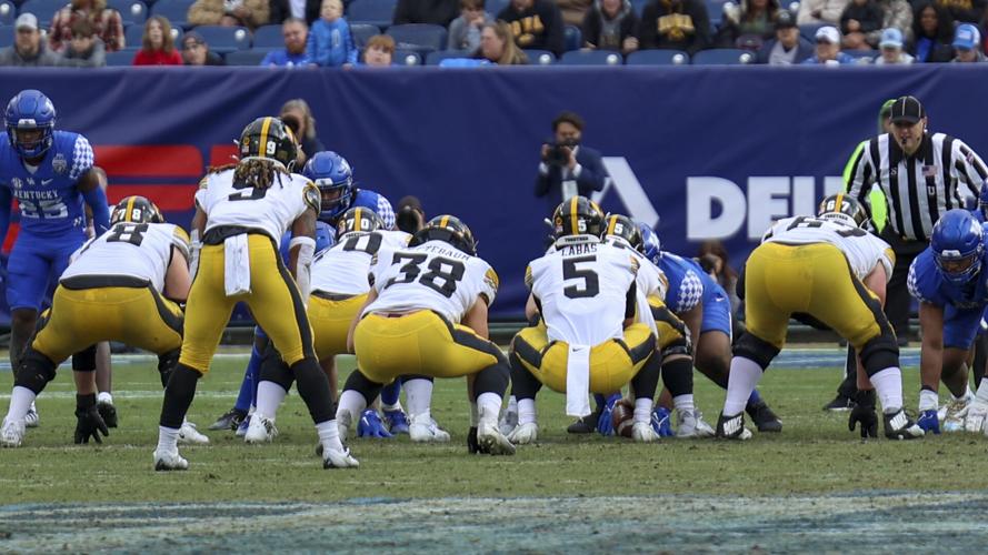 Iowa line of scrimmage