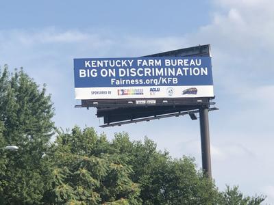 Anti Kentucky Farm Bureau billboard