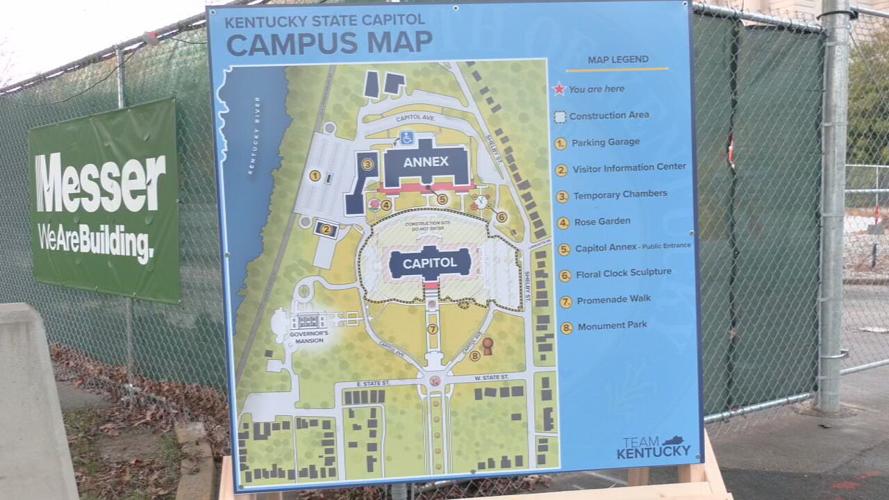 Kentucky Capitol building construction