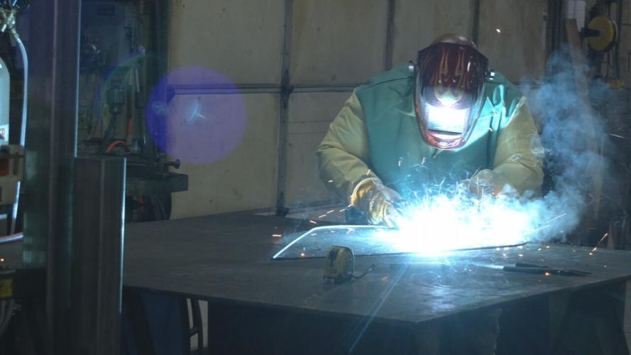 Lionel Smith works in Madison City Garage