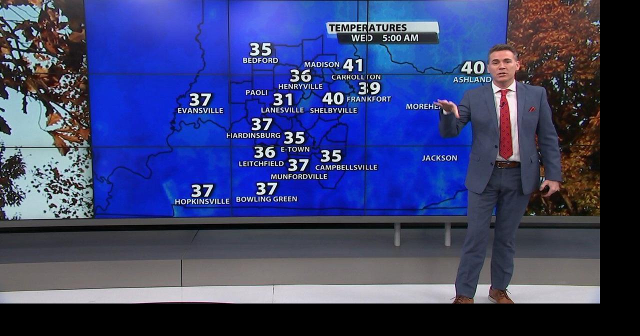 Jude Redfield's Early Wednesday Morning Forecast Weather