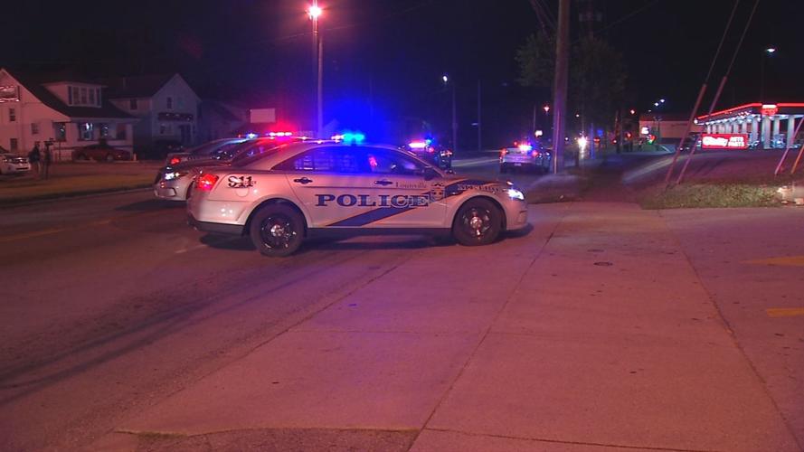 Taylor Boulevard crash involving motorcyclist (Aug. 16, 2018)