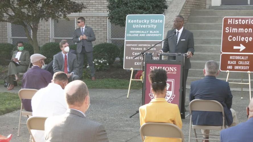 Dr. Kevin Cosby at Oct. 20, 2021 news conference