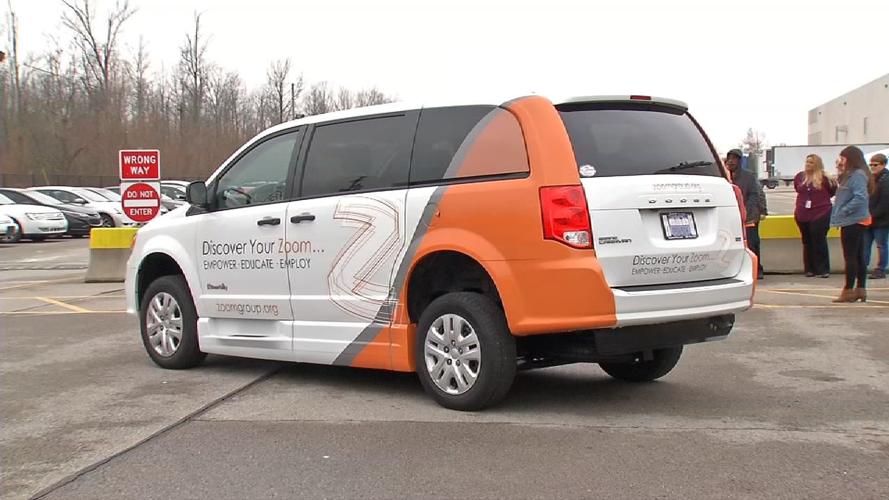 New van shuttles UPS employees with developmental and intellectual disabilities to work