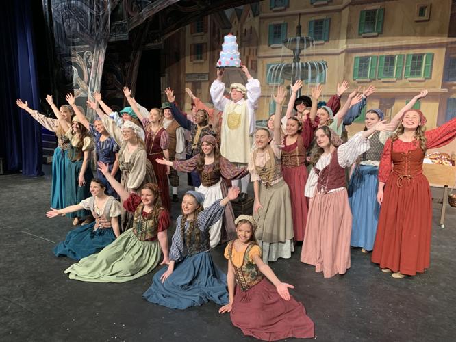 The cast of Cinderella the musical at Providence High School - Keith Kaiser - 3.7.23
