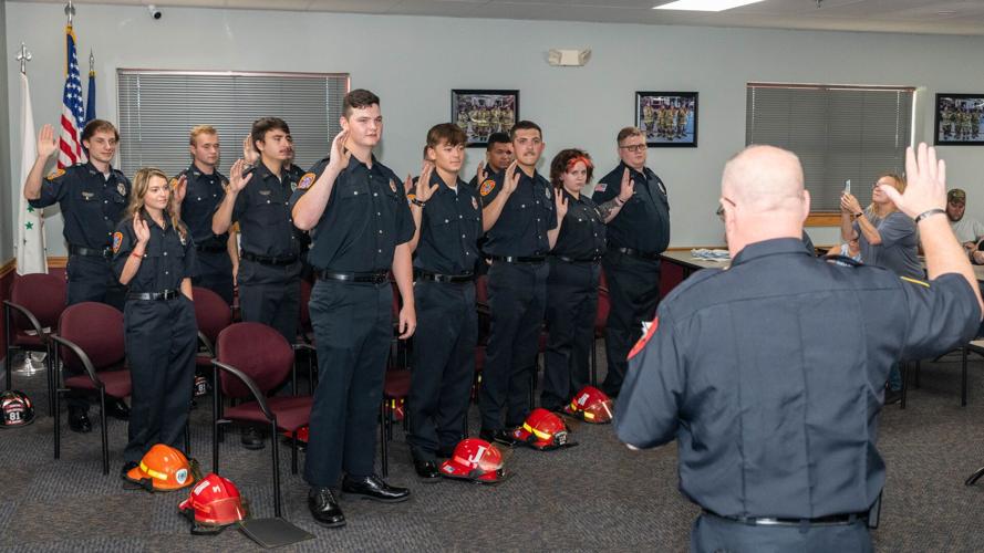Bullitt County firefighter graduation