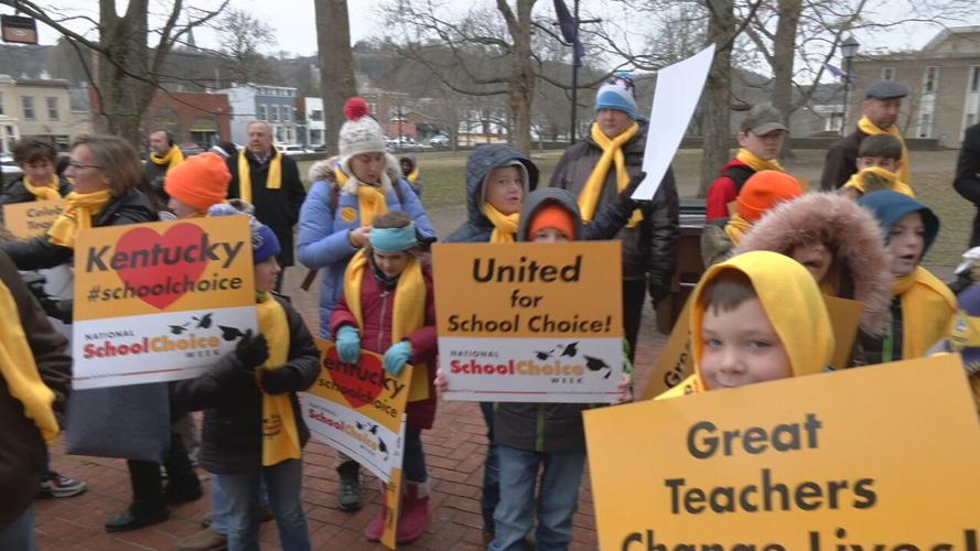 School Choice Rally on Jan. 24, 2022