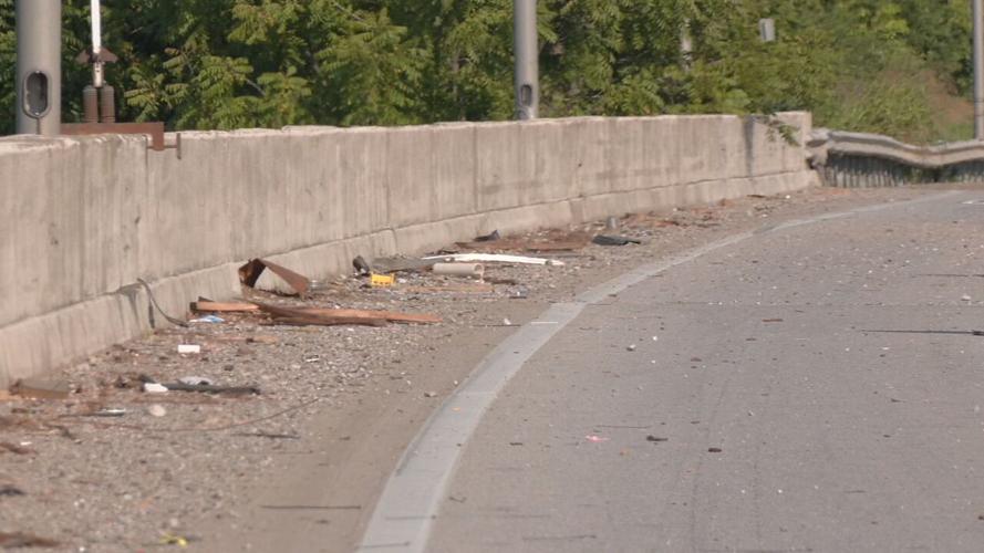 I-64 debris