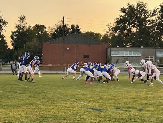 Sayre at Holy Cross football game - 10.3.25