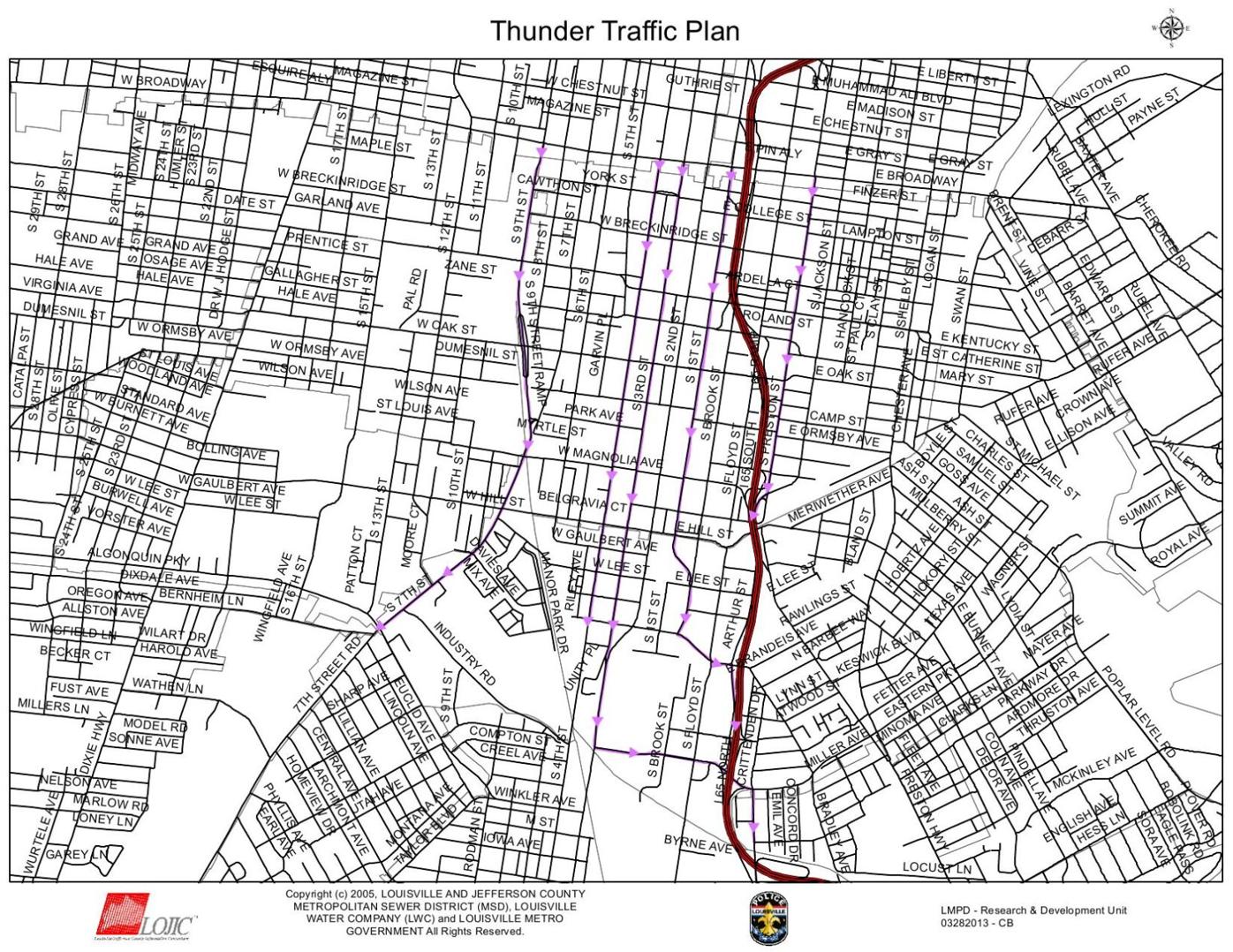 Thunder Traffic 2022 - Southern Express Route