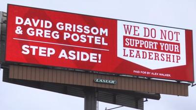 Billboard in Jeffersonville demands that U of L leadership 'Step Aside!'