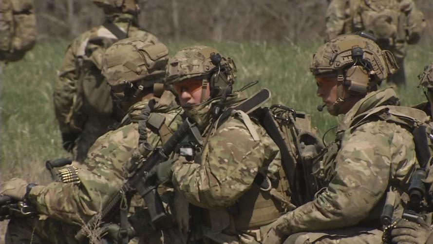 Soldiers train at Ft. Knox