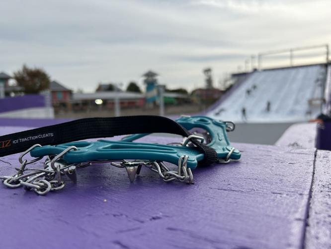 Christmas at Kentucky Kingdom prep 11-8-24