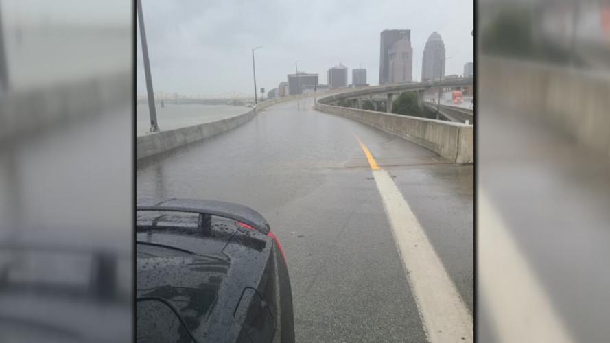 I-64 ramp flooding-Mark Aubrey