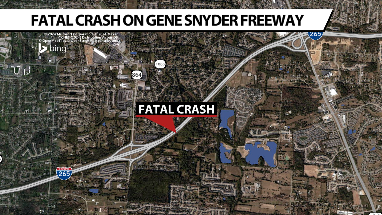 1 Dead, 1 Injured After Crash On Gene Snyder Freeway, Louisville Police ...