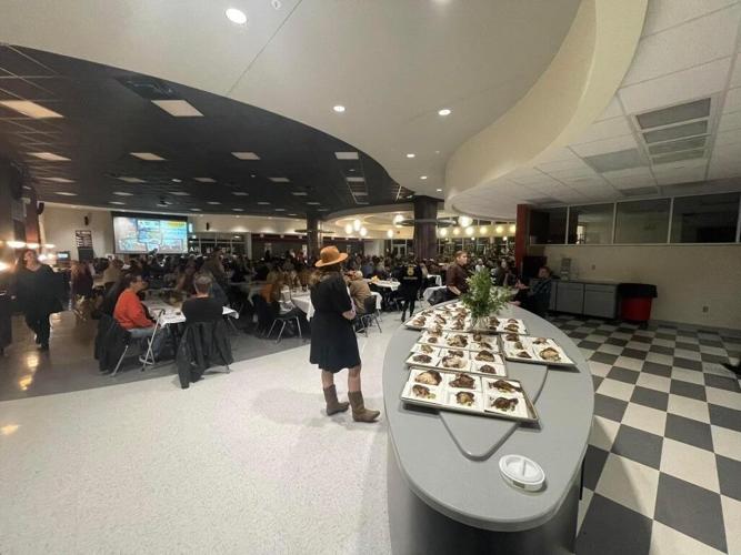 Bullitt Central High School farm to table scholarship dinner packed.jpg
