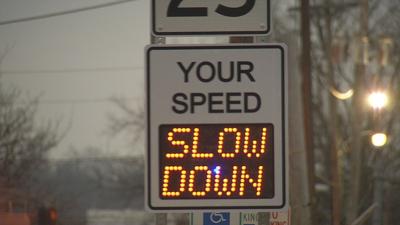 electronic speed signs aim