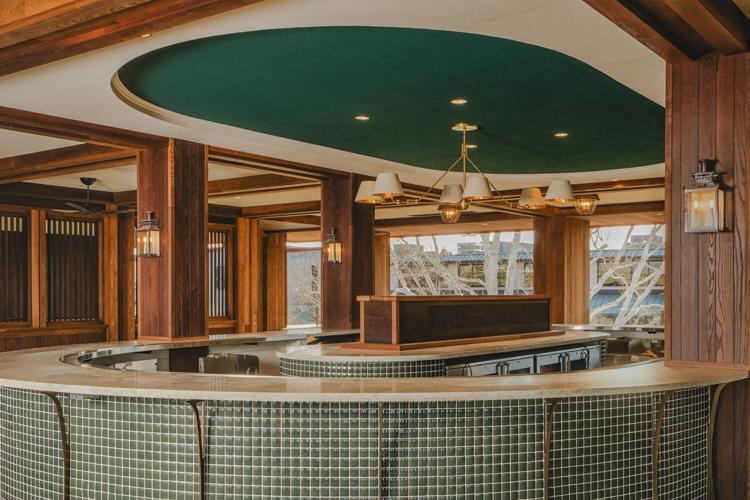 KEENELAND HOSPITALITY SPACES INSIDE OF PADDOCK BUILDING